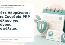 Πότε Ακυρώνεται μια Συνεδρία PRP Κόλπου για Λόγους Ασφάλειας - Δρ. Ιωάννης Δημητρακόπουλος, Γυναικολόγος Γλυφάδα