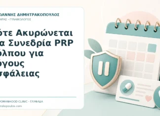 Πότε Ακυρώνεται μια Συνεδρία PRP Κόλπου για Λόγους Ασφάλειας - Δρ. Ιωάννης Δημητρακόπουλος, Γυναικολόγος Γλυφάδα