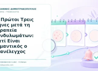 Οι Πρώτοι Τρεις Μήνες μετά τη Θεραπεία Κονδυλωμάτων: Γιατί Είναι Σημαντικός ο Επανέλεγχος - Δρ. Ιωάννης Δημητρακόπουλος, Γυναικολόγος Γλυφάδα
