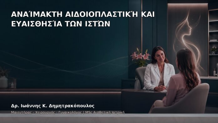 Αναίμακτη Αιδοιοπλαστική και Ευαισθησία των Ιστών - Δρ. Ιωάννης Κ. Δημητρακόπουλος