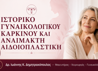 Ιστορικό Γυναικολογικού Καρκίνου και Αναίμακτη Αιδοιοπλαστική – Δρ. Ιωάννης Κ. Δημητρακόπουλος