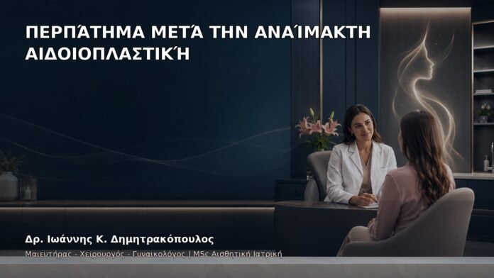 Περπάτημα μετά την Αναίμακτη Αιδοιοπλαστική - Δρ. Ιωάννης Κ. Δημητρακόπουλος