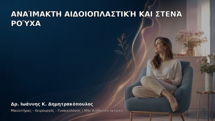 Αναίμακτη Αιδοιοπλαστική και Στενά Ρούχα - Δρ. Ιωάννης Κ. Δημητρακόπουλος