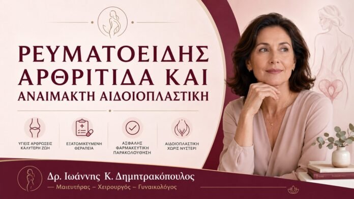Ρευματοειδής Αρθρίτιδα και Αναίμακτη Αιδοιοπλαστική – Δρ. Ιωάννης Κ. Δημητρακόπουλος