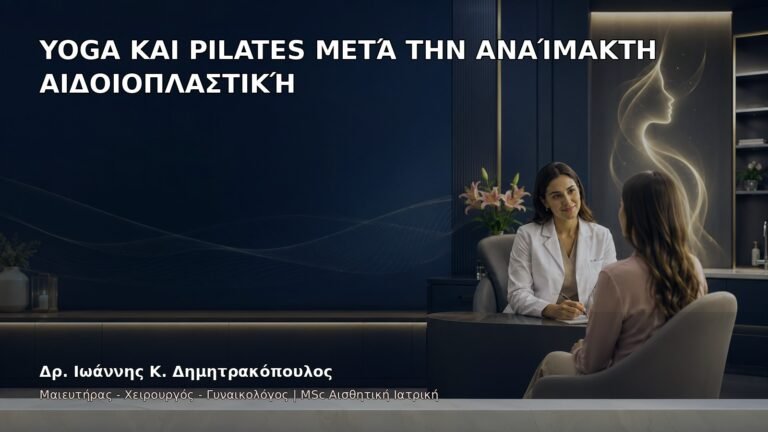 Yoga και Pilates μετά την Αναίμακτη Αιδοιοπλαστική - Δρ. Ιωάννης Κ. Δημητρακόπουλος