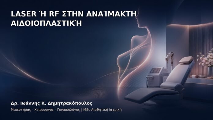 Laser ή RF στην Αναίμακτη Αιδοιοπλαστική - Δρ. Ιωάννης Κ. Δημητρακόπουλος
