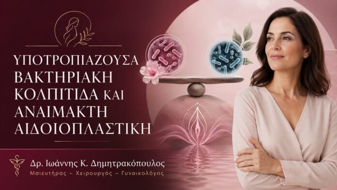 Υποτροπιάζουσα Βακτηριακή Κολπίτιδα και Αναίμακτη Αιδοιοπλαστική – Δρ. Ιωάννης Κ. Δημητρακόπουλος
