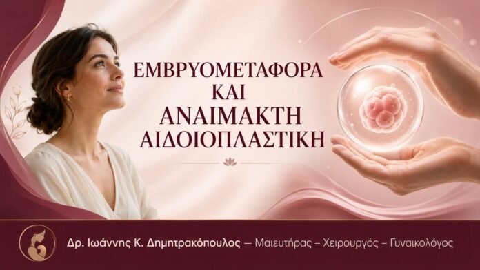 anaimakti-aidoioplastiki-26 Εμβρυομεταφορά και Αναίμακτη Αιδοιοπλαστική – Δρ. Ιωάννης Κ. Δημητρακόπουλος