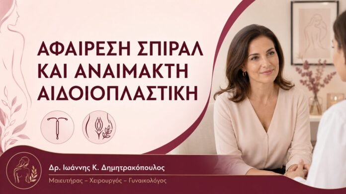 Αφαίρεση Σπιράλ και Αναίμακτη Αιδοιοπλαστική – Δρ. Ιωάννης Κ. Δημητρακόπουλος