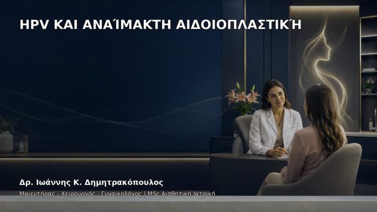 HPV και Αναίμακτη Αιδοιοπλαστική - Δρ. Ιωάννης Κ. Δημητρακόπουλος