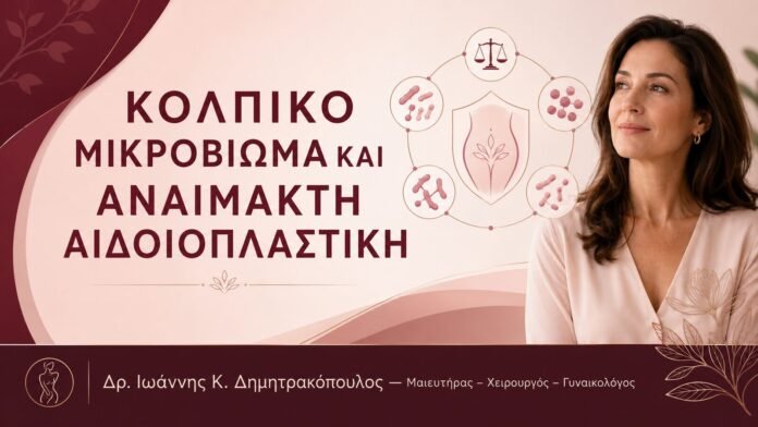 Κολπικό Μικροβίωμα και Αναίμακτη Αιδοιοπλαστική – Δρ. Ιωάννης Κ. Δημητρακόπουλος