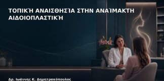 Τοπική Αναισθησία στην Αναίμακτη Αιδοιοπλαστική - Δρ. Ιωάννης Κ. Δημητρακόπουλος