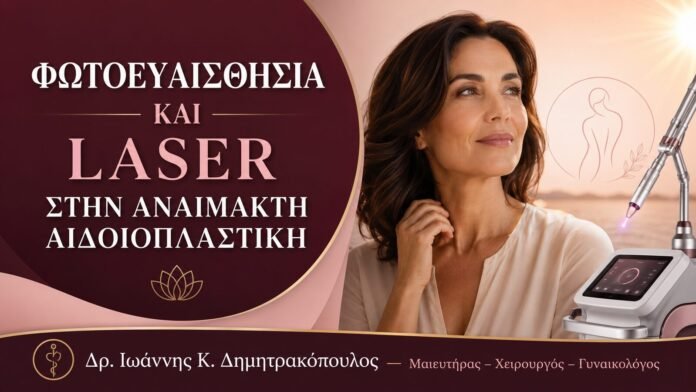 Φωτοευαισθησία και Laser στην Αναίμακτη Αιδοιοπλαστική – Δρ. Ιωάννης Κ. Δημητρακόπουλος