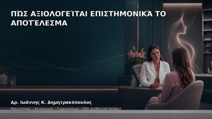 Πώς Αξιολογείται Επιστημονικά το Αποτέλεσμα - Δρ. Ιωάννης Κ. Δημητρακόπουλος