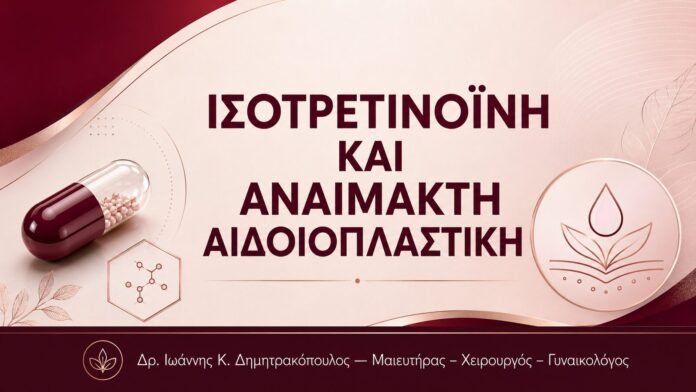 Ισοτρετινοΐνη και Αναίμακτη Αιδοιοπλαστική – Δρ. Ιωάννης Κ. Δημητρακόπουλος