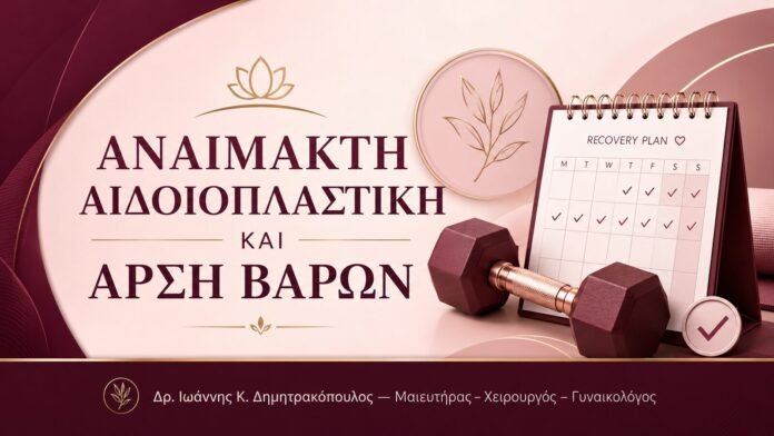 Αναίμακτη Αιδοιοπλαστική και Υδρομασάζ – Δρ. Ιωάννης Κ. Δημητρακόπουλος