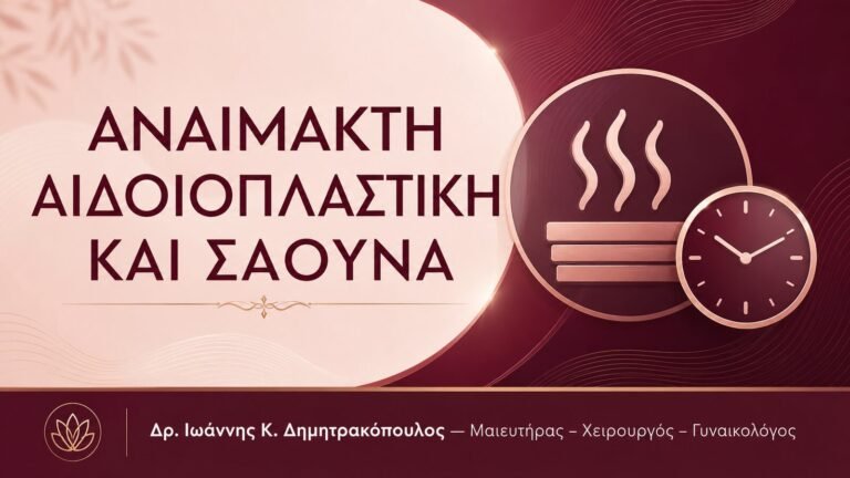 Αναίμακτη Αιδοιοπλαστική και Άρση Βαρών – Δρ. Ιωάννης Κ. Δημητρακόπουλος