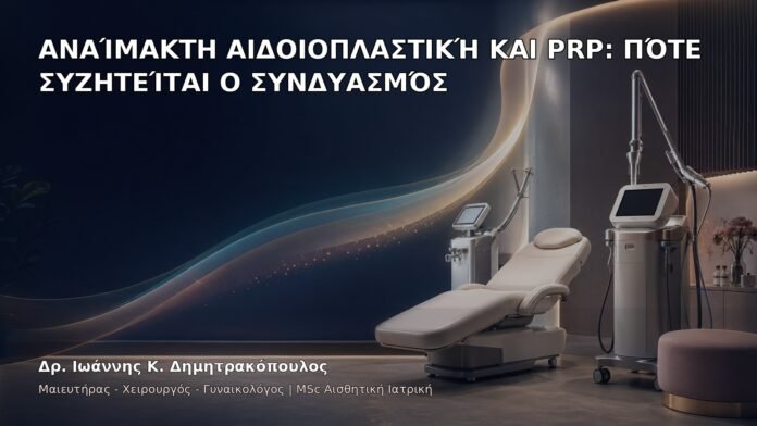 Αναίμακτη Αιδοιοπλαστική και PRP: Πότε Συζητείται ο Συνδυασμός - Δρ. Ιωάννης Κ. Δημητρακόπουλος