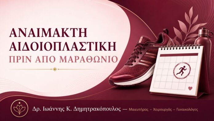 Αναίμακτη Αιδοιοπλαστική πριν από Μαραθώνιο – Δρ. Ιωάννης Κ. Δημητρακόπουλος