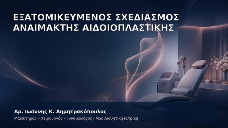 Εξατομικευμένος σχεδιασμός Αναίμακτης Αιδοιοπλαστικής με Laser ή RF – Δρ. Ιωάννης Κ. Δημητρακόπουλος