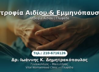 Ατροφία Αιδίου & Εμμηνόπαυση PRP Γυναικολογίας — Γλυφάδα | Δρ. Ιωάννης Κ. Δημητρακόπουλος