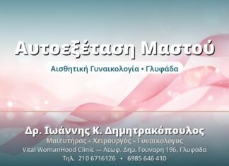 Αυτοεξέταση Μαστού: Βήμα-Βήμα Οδηγός Αυτοεξέταση Μαστού - Δρ. Ιωάννης Δημητρακόπουλος, Γυναικολόγος Γλυφάδα