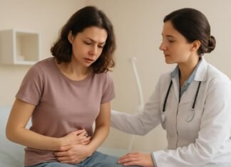 Δυσμηνόρροια: Έντονος Πόνος Περιόδου και Πότε Χρειάζεται Διερεύνηση Γυναίκα με πόνο περιόδου
