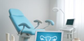 Σύγχρονο γυναικολογικό ιατρείο με ιατρικό εξοπλισμό και συμβουλευτική διάθεση