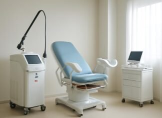 Εξειδικευμένη Αντιμετώπιση Κονδυλωμάτων HPV με Μικροχειρουργική Laser στην Κλινική Σύγχρονο γυναικολογικό ιατρείο με εξειδικευμένο laser εξοπλισμό για θεραπεία κονδυλωμάτων HPV