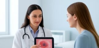 Γυναικολογική αξιολόγηση HPV και κονδυλωμάτων με κολποσκόπηση σε ιατρικό περιβάλλον