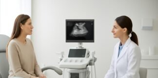 Σύγχρονο γυναικολογικό ιατρείο με προηγμένο εξοπλισμό για διάγνωση και υποστήριξη ασθενών