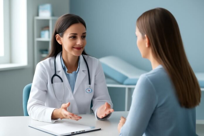 Ιατρική συμβουλευτική γυναικολογίας για HPV με Δρ. Δημητρακόπουλο σε μοντέρνο ιατρείο στη Γλυφάδα