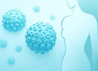 Η Σημασία της Μοριακής Διάγνωσης στα HPV Κονδυλώματα: Σύγχρονες Προσεγγίσεις και Οφέλη Αφηρημένα στοιχεία ιού HPV σε ιατρικό φωτεινό περιβάλλον για ενημερωτικό άρθρο