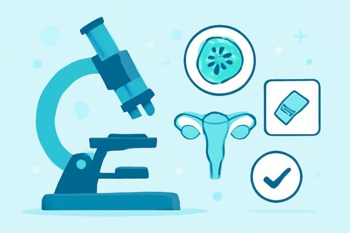 Εικονογράφηση για το Τεστ Παπανικολάου (Pap Test)