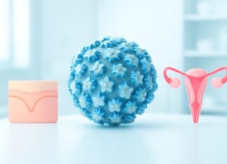 Αφηρημένα στοιχεία του ιού HPV με δερματολογική και γυναικολογική αισθητική σε σύγχρονο ιατρικό περιβάλλον