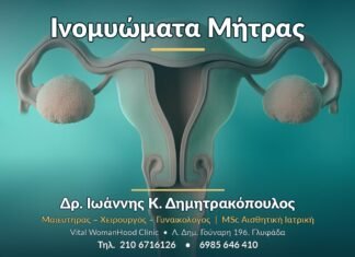 Ινομυώματα Μήτρας: Συμπτώματα, Διάγνωση & Θεραπεία Ινομυώματα Μήτρας - Δρ. Ιωάννης Κ. Δημητρακόπουλος, Γυναικολόγος Γλυφάδα