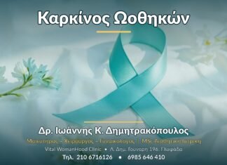Καρκίνος Ωοθηκών: Συμπτώματα, Διάγνωση & Θεραπεία Καρκίνος Ωοθηκών - Δρ. Ιωάννης Κ. Δημητρακόπουλος, Γυναικολόγος Γλυφάδα