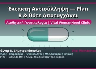 Έκτακτη Αντισύλληψη — Plan B & Πότε Αποτυγχάνει