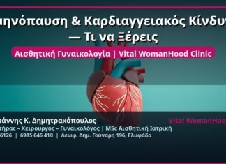 Εμμηνόπαυση & Καρδιαγγειακός Κίνδυνος — Τι να Ξέρεις