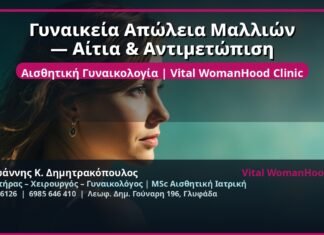 Γυναικεία Απώλεια Μαλλιών — Αίτια & Αντιμετώπιση