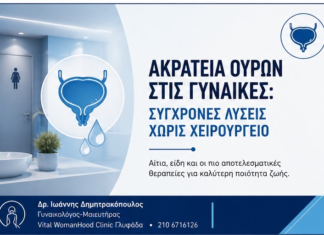 Ακράτεια ούρων στις γυναίκες: σύγχρονες λύσεις χωρίς ταμπού