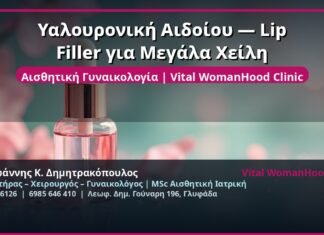 Υαλουρονική Αιδοίου — Lip Filler για Μεγάλα Χείλη