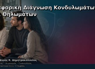 Διαφορική Διάγνωση Κονδυλωμάτων και Θηλωμάτων Διαφορική Διάγνωση Κονδυλωμάτων και Θηλωμάτων – Δρ. Ιωάννης Κ. Δημητρακόπουλος
