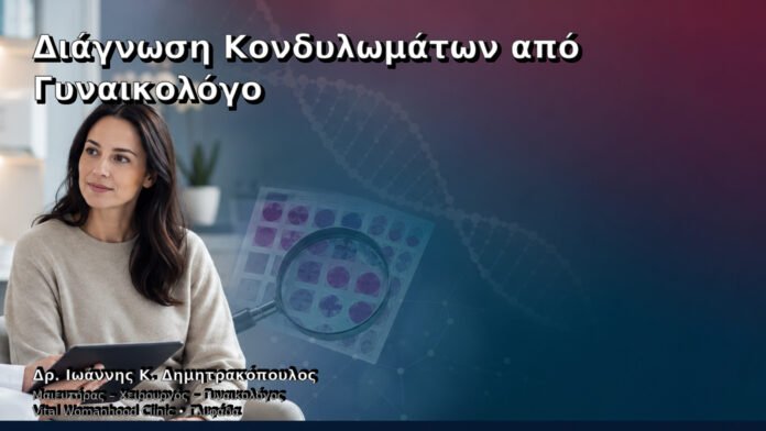 Διάγνωση Κονδυλωμάτων από Γυναικολόγο – Δρ. Ιωάννης Κ. Δημητρακόπουλος