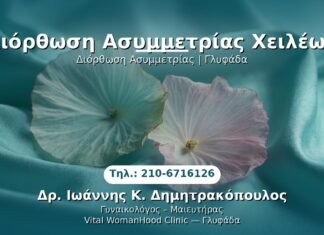 Διόρθωση Ασυμμετρίας Χειλέων PRP Γυναικολογίας — Γλυφάδα | Δρ. Ιωάννης Κ. Δημητρακόπουλος