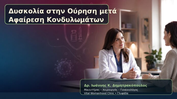 dyskolia-stin-oyrisi-meta-afairesi-kondylomaton-cover Δυσκολία στην Ούρηση μετά Αφαίρεση Κονδυλωμάτων – Δρ. Ιωάννης Κ. Δημητρακόπουλος
