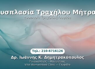 Δυσπλασία Τραχήλου Μήτρας PRP Γυναικολογίας — Γλυφάδα | Δρ. Ιωάννης Κ. Δημητρακόπουλος