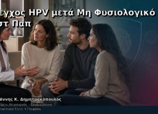 Έλεγχος HPV μετά Μη Φυσιολογικό Τεστ Παπ – Δρ. Ιωάννης Κ. Δημητρακόπουλος