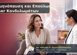 Εμμηνόπαυση και Επούλωση μετά Laser Κονδυλωμάτων – Δρ. Ιωάννης Κ. Δημητρακόπουλος