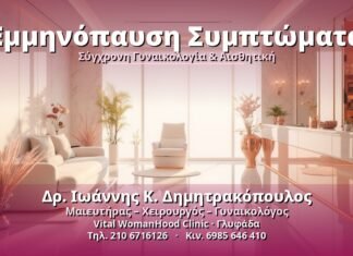 Εμμηνόπαυση Συμπτώματα - Δρ. Ιωάννης Κ. Δημητρακόπουλος, Γυναικολόγος Γλυφάδα